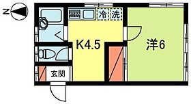 東京都杉並区堀ノ内２丁目（賃貸アパート1DK・2階・25.92㎡） その2