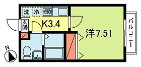 アルト  ｜ 東京都杉並区阿佐谷北２丁目（賃貸アパート1K・2階・24.71㎡） その2