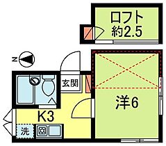 サットンプレイス荻窪 206 ｜ 東京都杉並区上荻３丁目（賃貸アパート1K・2階・18.40㎡） その2