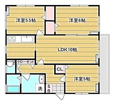 クワトロ 202 ｜ 東京都足立区佐野1丁目（賃貸アパート3LDK・2階・66.30㎡） その2