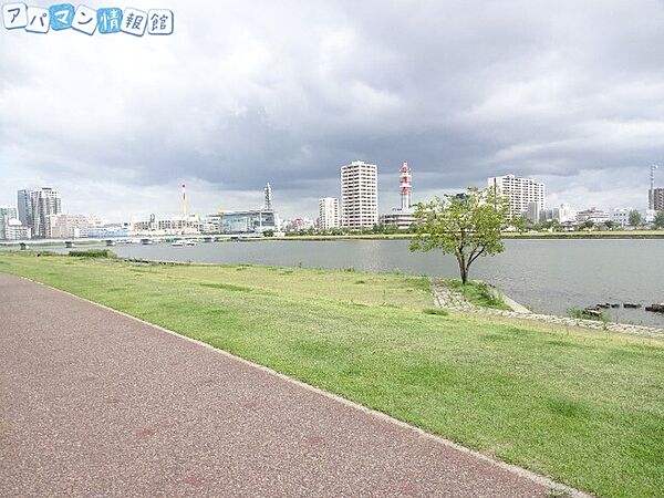 画像23:信濃川やすらぎ堤緑地 970m