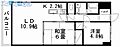 ダイアパレスシアース万代東棟7階7.5万円
