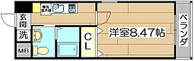 ラ・フォンテ摂津富田  ｜ 大阪府高槻市大畑町（賃貸マンション1K・3階・25.00㎡） その2