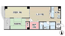 リンデンバウム 2SLDKの間取図画像