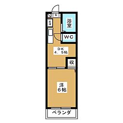 間取図画像 1DK