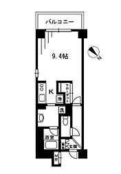 レジディア荻窪 1Kの間取図画像