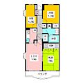 クレールメゾン5階15.4万円