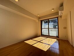 栗山ヴィレッジ 201 2階ワンルームのリビング/ダイニング