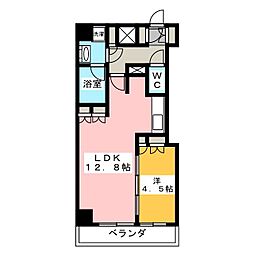 セジョリ上石神井 1LDKの間取図画像