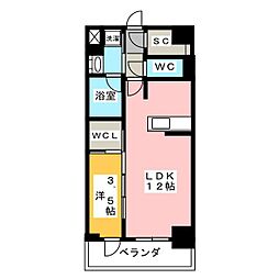 KDXレジデンス上石神井2 1LDKの間取図画像