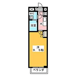 BeverlyHomes石神井台 1Kの間取図画像