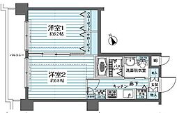 フェニックス吉祥寺アヴァンティーク 2Kの間取図画像