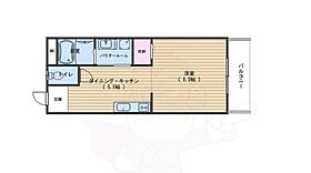 京都府京都市右京区西京極葛野町（賃貸マンション1DK・2階・30.24㎡） その2