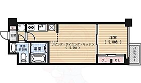 京都府京都市中京区古城町（賃貸マンション1LDK・1階・34.04㎡） その2