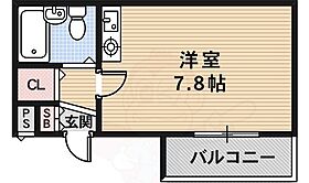 京都府京都市右京区嵯峨野宮ノ元町（賃貸マンション1R・1階・17.50㎡） その2