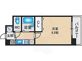 京都府京都市上京区大文字町（賃貸マンション1K・3階・23.36㎡） その2