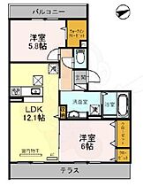 京都府京都市南区久世大築町（賃貸アパート2LDK・1階・58.62㎡） その2