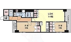 京都府京都市中京区蛸薬師通烏丸西入橋弁慶町（賃貸マンション2LDK・2階・60.13㎡） その2