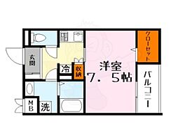 京都市営烏丸線 北大路駅 徒歩24分 3階/-