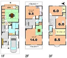 尼ケ崎横町貸家