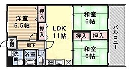 カストルム滝川 1階