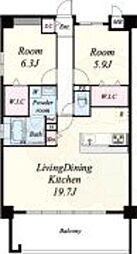 カーサロータス 4階/401