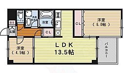 シンフォニー四条河原町 8階/-