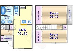 京福電気鉄道北野線 常盤駅 徒歩6分
