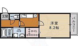 カノン円町 2階/-