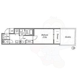 アドバンス京都烏丸町 1階/-