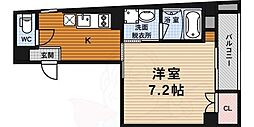 ゆいまーる新町 1Kの間取図画像