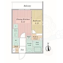 Live Flat京都西院 3階/-