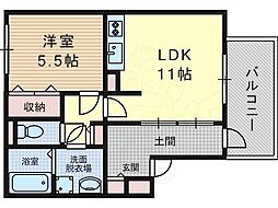 アリヴィオ清涼 1階/-