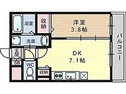 ハピネスクエア桂 1階/108