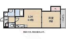 アドバンス京都西院パルティーレ 1階/-