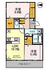D-ROOM嵯峨嵐山 3階/-