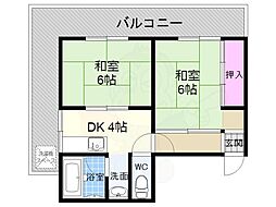 ハイツ嵯峨野 3階