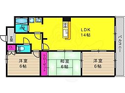 シベール阪急桂 4階/-