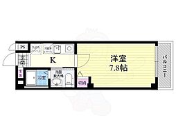 フラッティ京都十条 2階