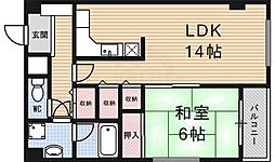 レトロマンション3 6階/-
