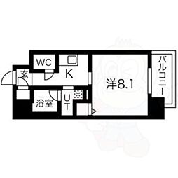 ジョイシティ二条城前 9階/-