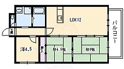 K.Tマンション2号館 3LDKの間取図画像
