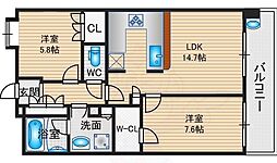リーガル京都烏丸五条通り 8階/-