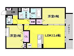 サンシャインガーデン嵯峨嵐山 A棟 2階/205