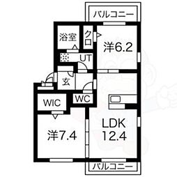 コンフォールZEN S棟 2階/-