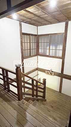 【階段】広々と...