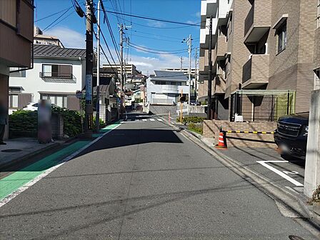 前面道路