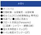設備：設備内容・浴室・洗面・トイレ