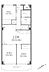 間取り：3LDK、価格1990万円、専有面積58.32m2、バルコニー面積6.03m2 間取り図（図面と現況に差異がある場合は現況優先させて頂きます）