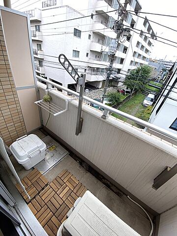 バルコニー セザール長原ガーデン 3階/-